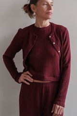 Women The Sweater Rib Shell