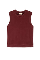 Women The Sweater Rib Shell