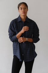 Women The Flannel Windowpane Shirt