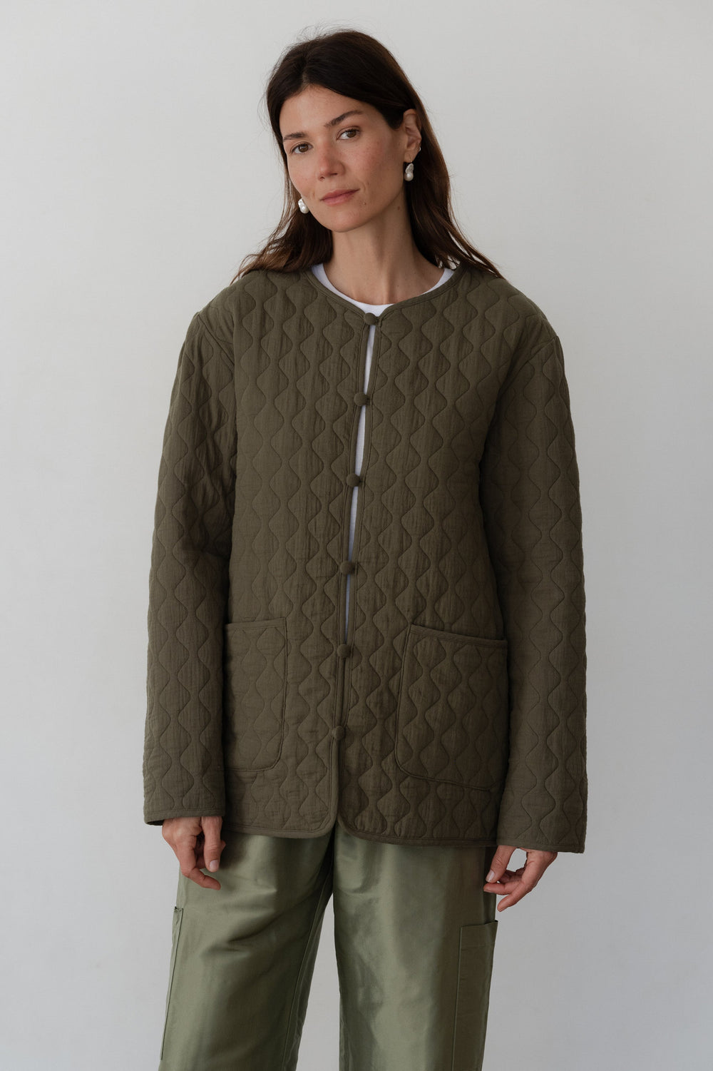 Women The Quilted Loop Jacket