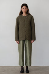 Women The Quilted Loop Jacket