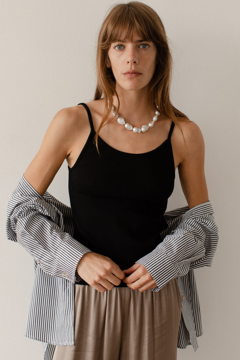 Women The Rib Spaghetti Tank