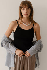 Women The Rib Spaghetti Tank