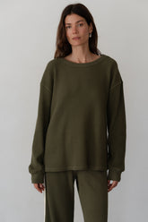 Women The Thermal Crewneck