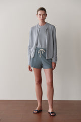 Women The Stripe Eco-Terry Short