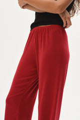 Women The Baby Rib Scallop Pant
