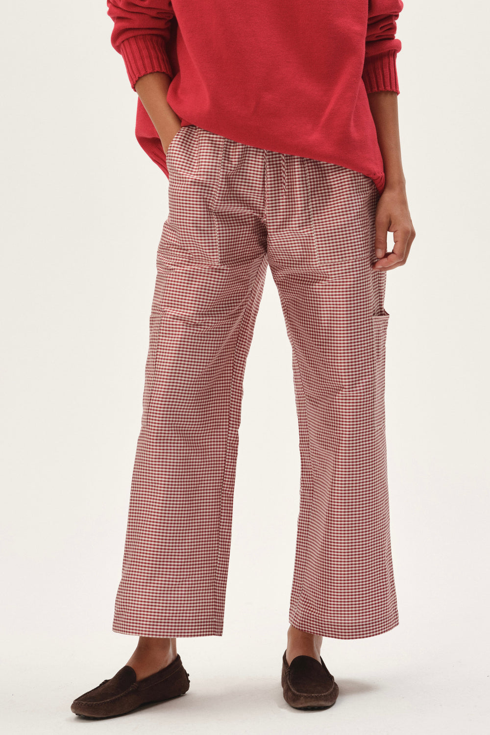 Women The Silk Taffeta Cargo Pant