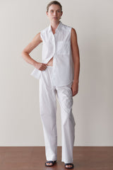 Women Powder Pop Simple Pant