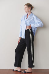 Women The Thermal Crop Stripe Pant
