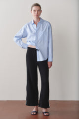 Women The Thermal Crop Stripe Pant