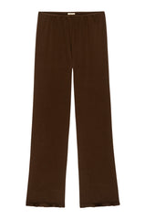 Women The Baby Rib Scallop Pant