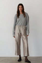 Women The Silk Taffeta Cargo Pant