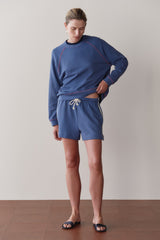 Women The Stripe Eco-Terry Short