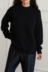 Women The Cotton Cashmere Crewneck Sweater
