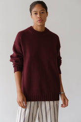 Women The Cotton Cashmere Crewneck Sweater