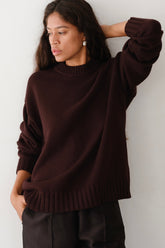 Women The Cotton Cashmere Crewneck Sweater