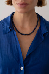 Women The Lapis Rondelle Necklace