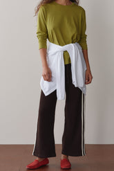 Women The Thermal Crop Stripe Pant