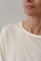 Women Creme Jersey Long Sleeve