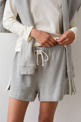 Women The Stripe Eco-Terry Short