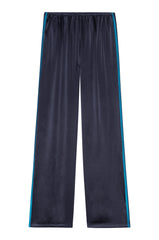 Women The Silk Stripe Simple Pant