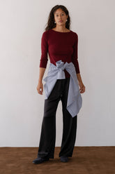 Women The Silk Simple Pant
