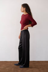 Women The Silk Simple Pant