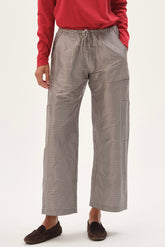 Women The Taffeta Drawstring Cargo Pant