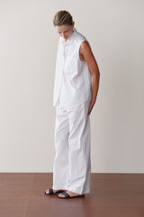 Women Powder Pop Simple Pant