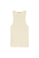 Women Creme Rib Tank