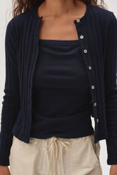 Women The Varied Rib Cardigan