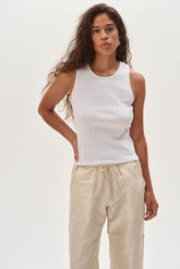 Women The Varied Rib Tank