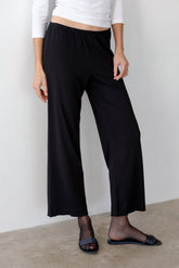 Women The Baby Rib Scallop Pant