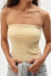 Women The Baby Rib Tube Top
