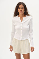 Women The Varied Rib Cardigan