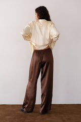 Women The Silk Simple Pant