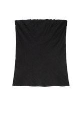Women Jet Linen Tube Top