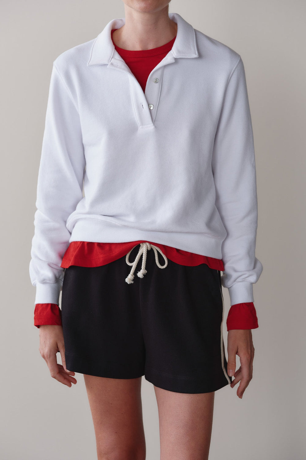 Women The Eco-Terry Polo Sweatshirt