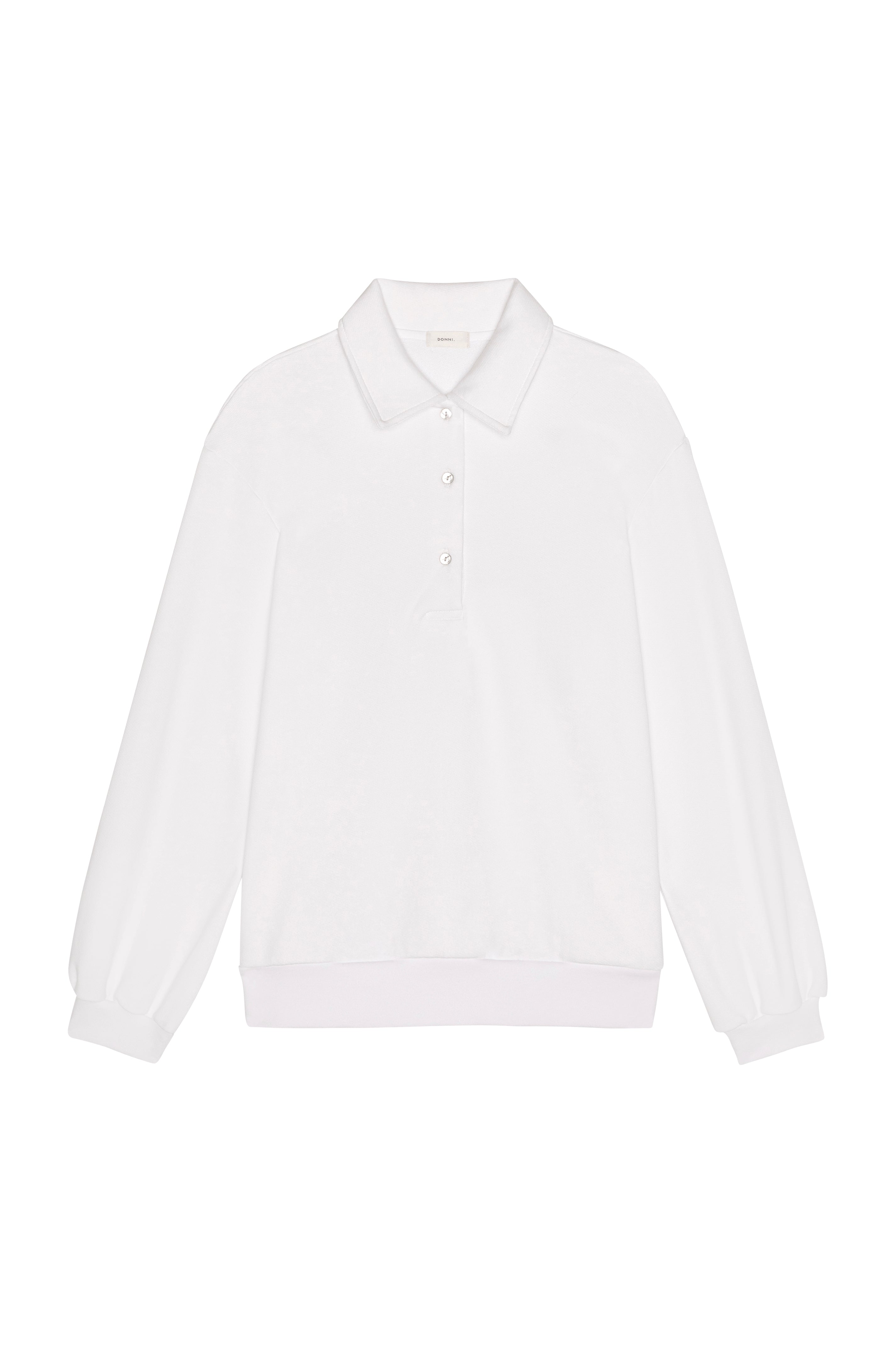 Women The Eco-Terry Polo Sweatshirt