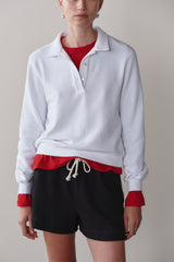 Women The Eco-Terry Polo Sweatshirt