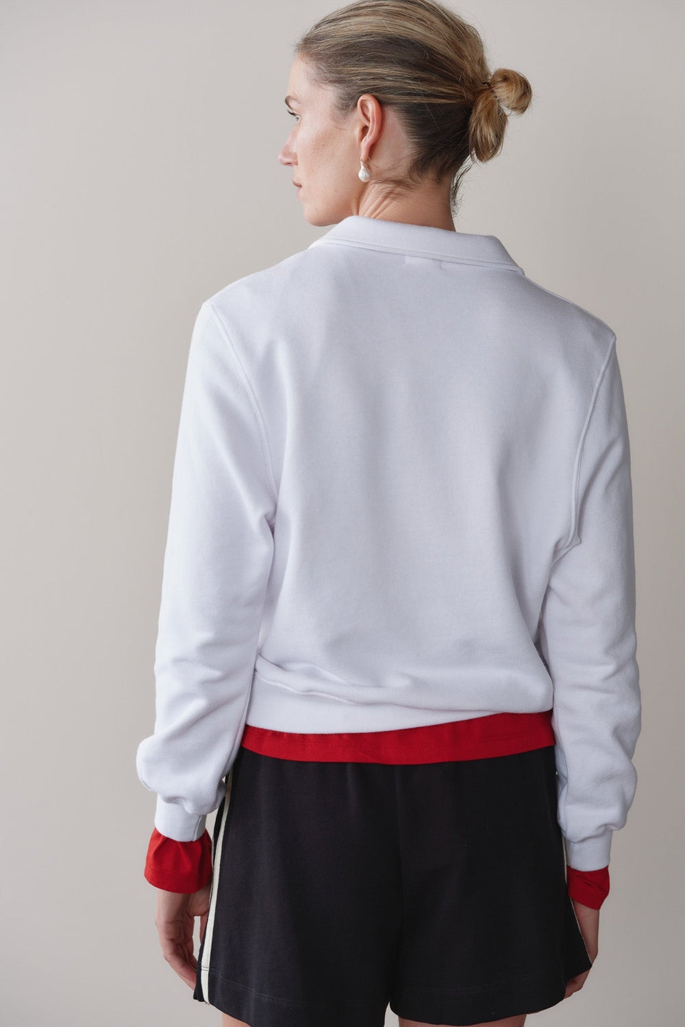 Women The Eco-Terry Polo Sweatshirt