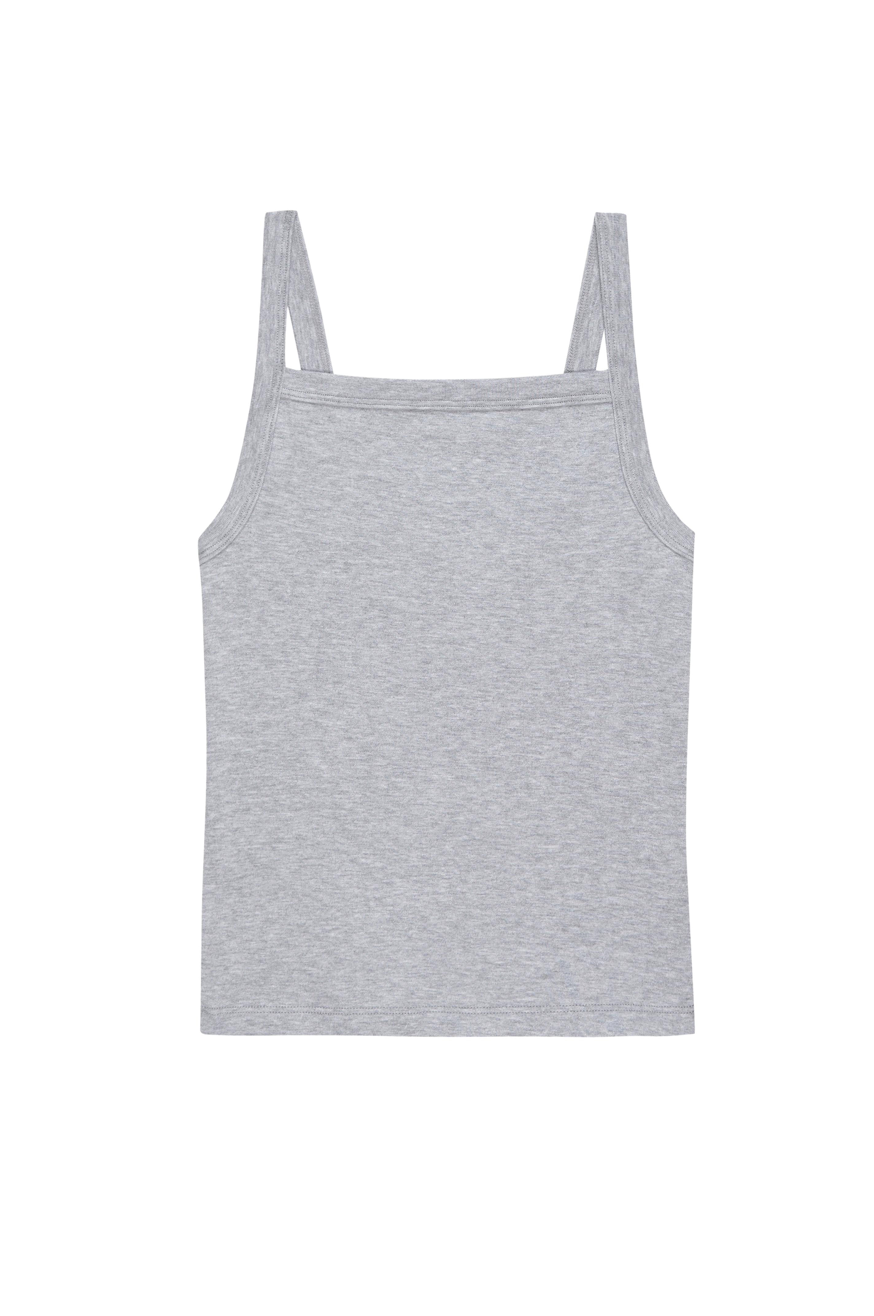 Women The Baby Rib Square Neck Tank