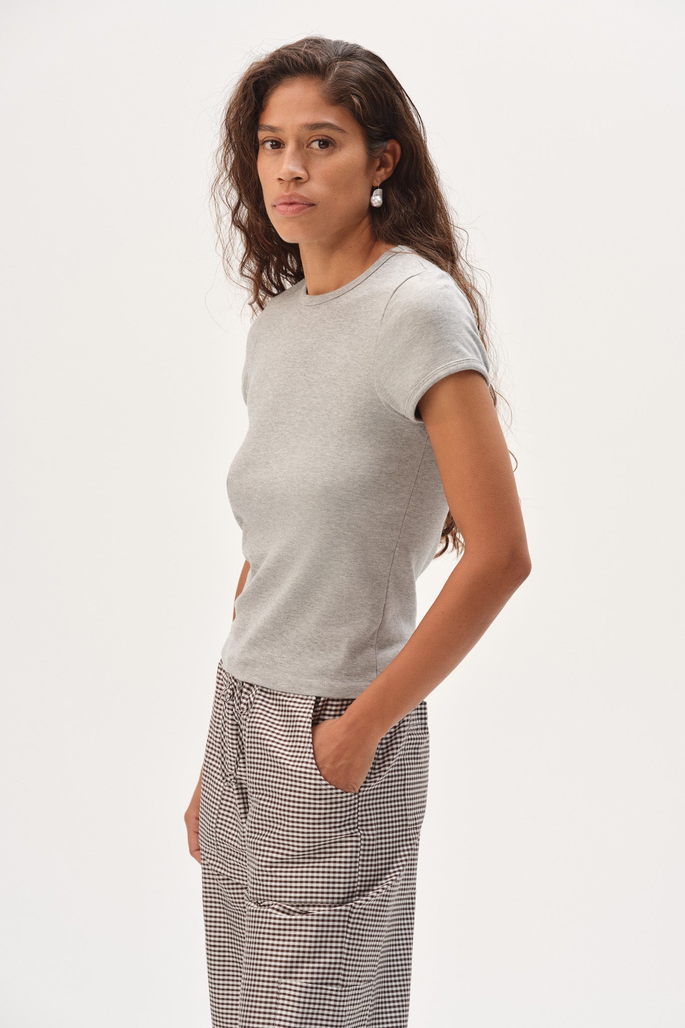 Women The Baby Rib Baby Tee