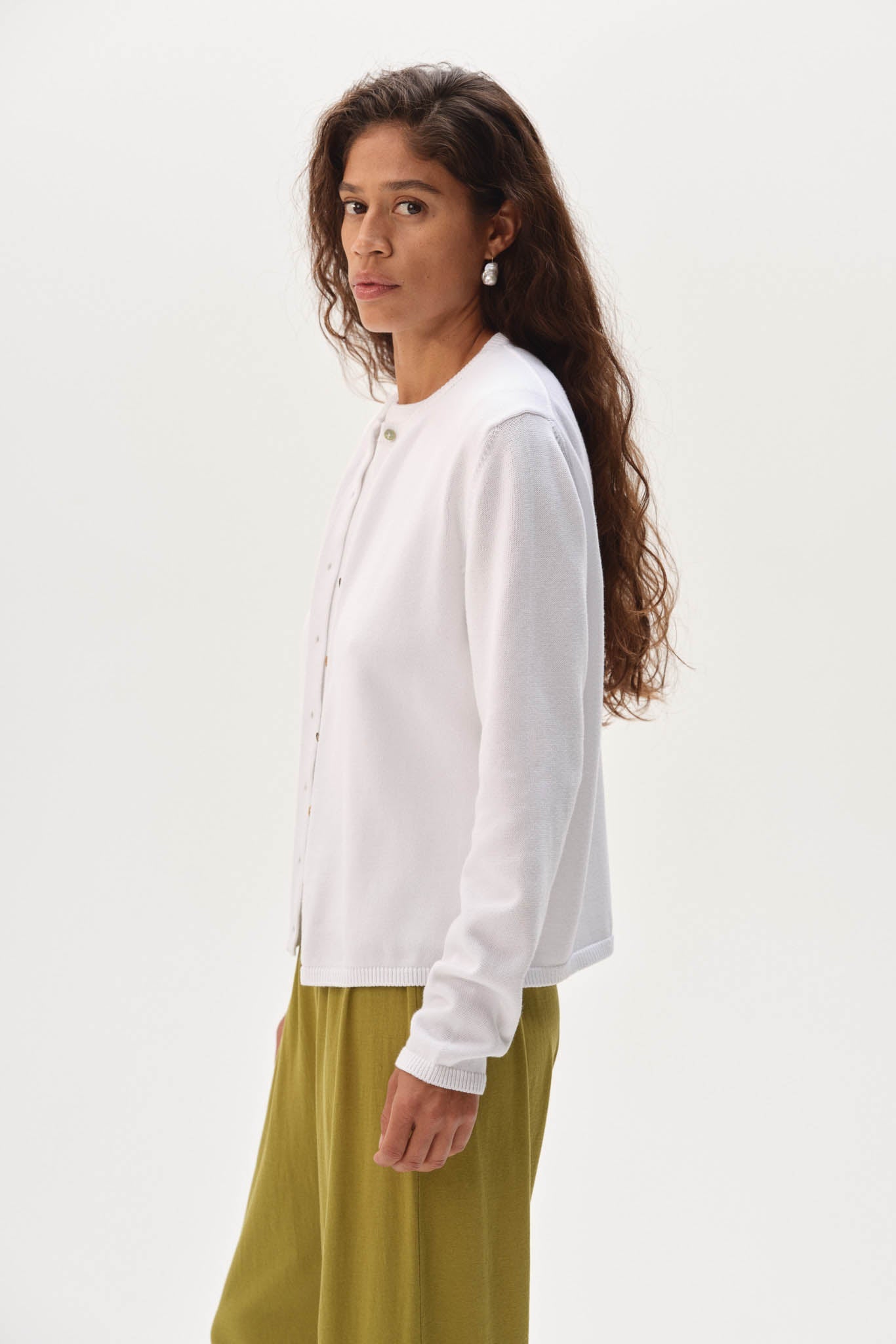 Women The Cotton Knit Sweater Set