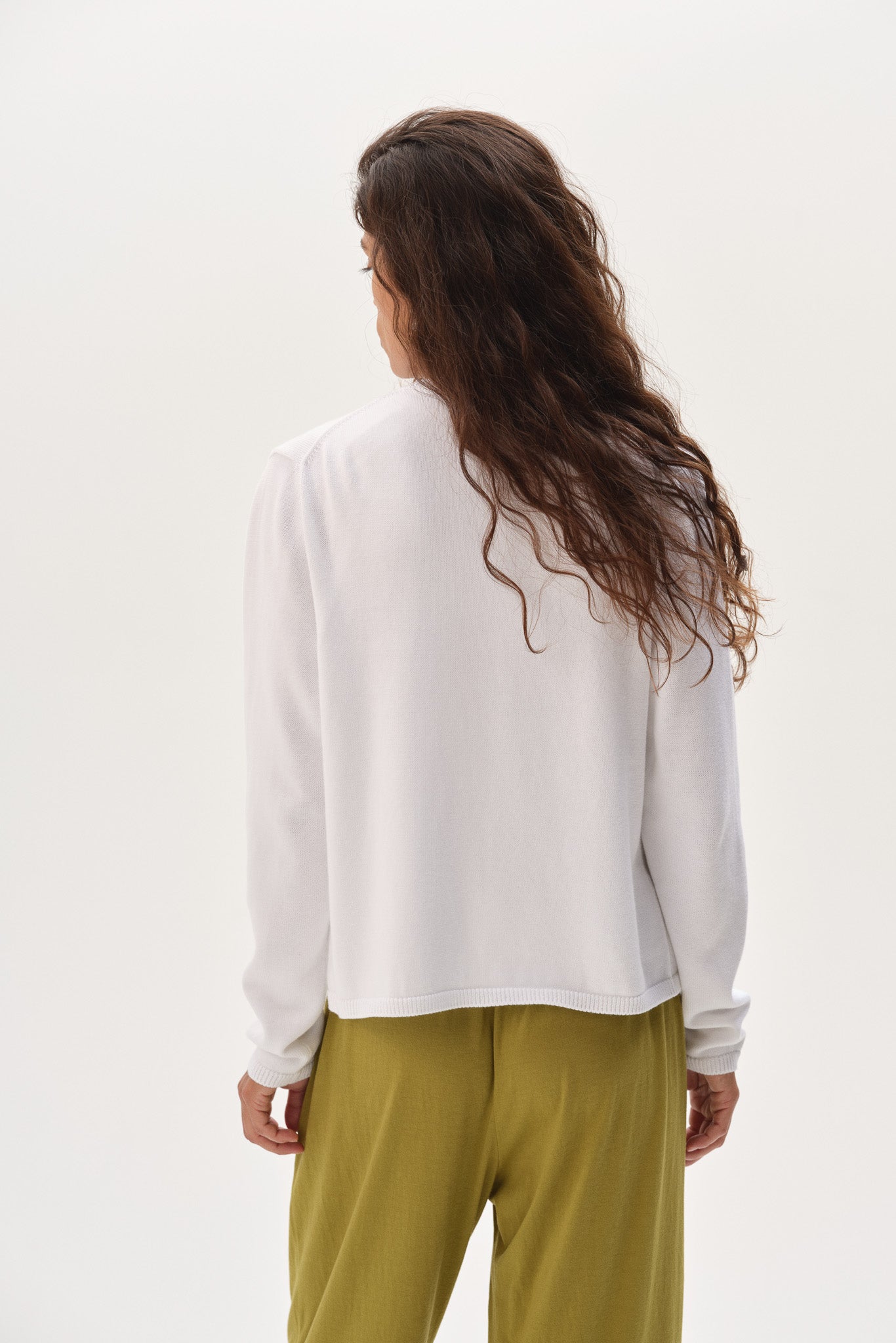Women The Cotton Knit Sweater Set