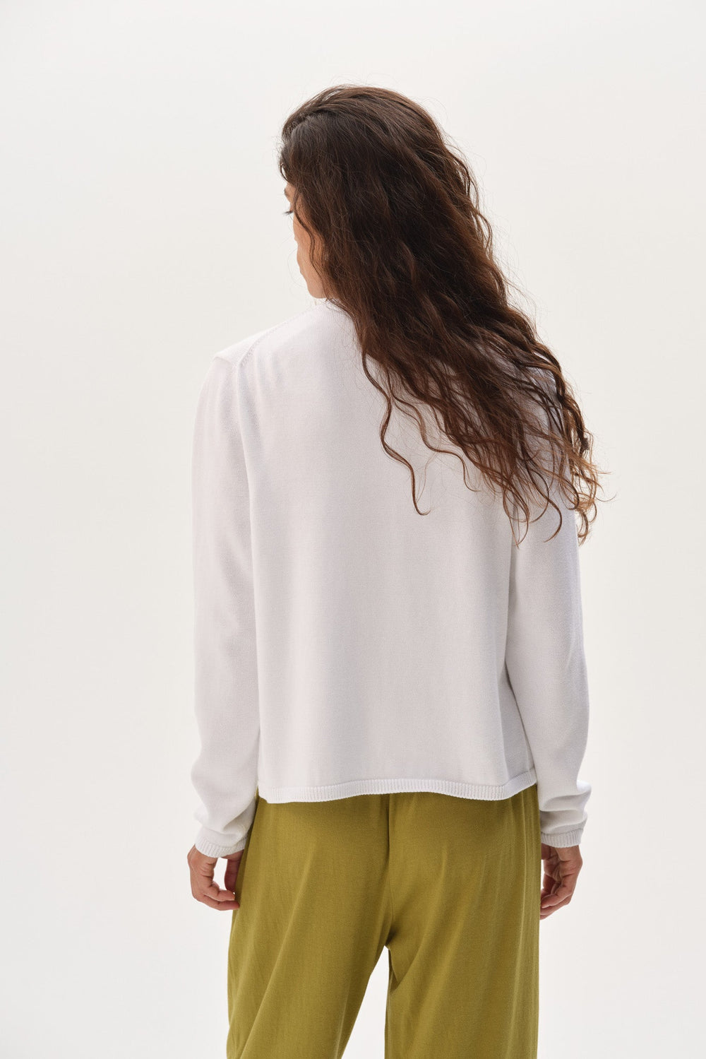 Women The Cotton Knit Sweater Set