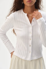 Women The Varied Rib Cardigan