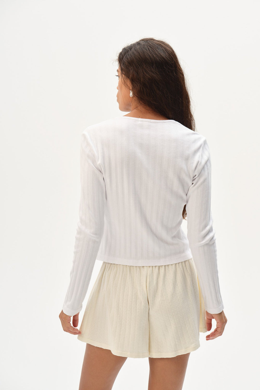 Women The Varied Rib Cardigan