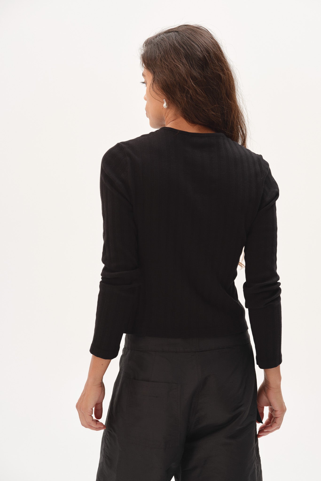 Women The Varied Rib Cardigan