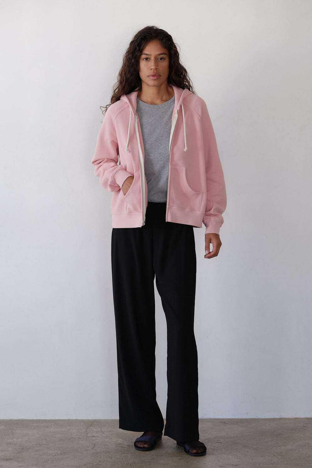 Women The Eco-Fleece Zip Up Sweatshirt